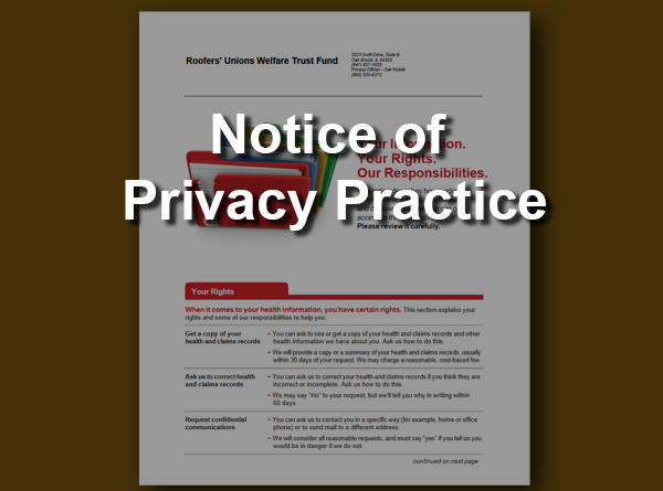 Notice of Privacy Practice Image